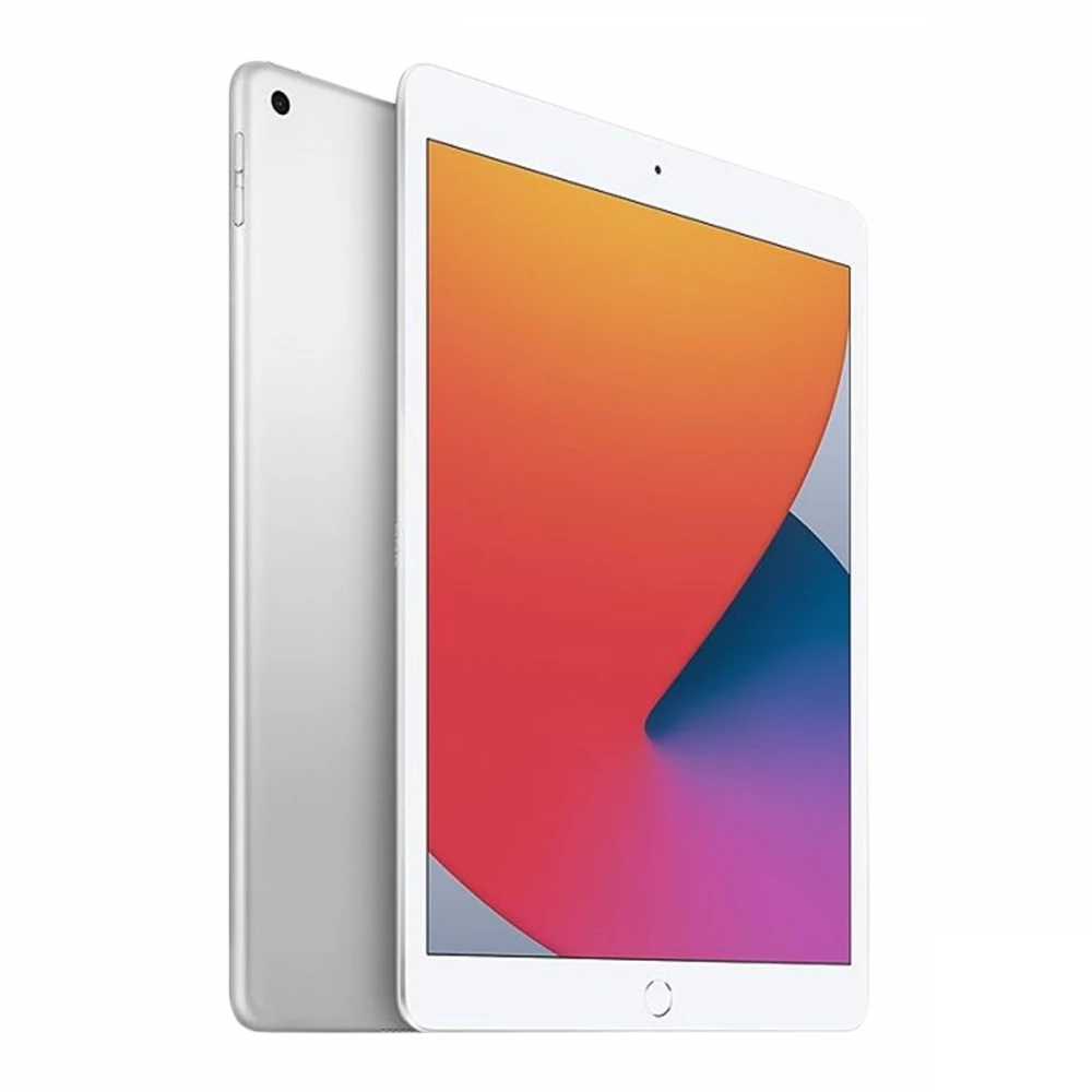 Refurbished Apple iPad 8th Generation Silver front