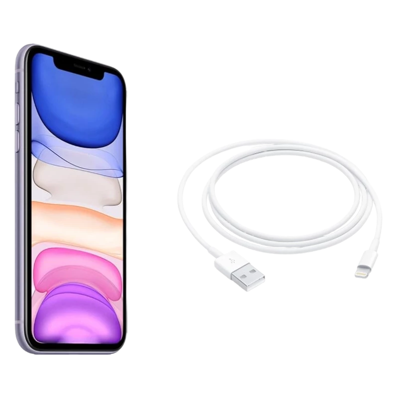 Refurbished Apple iPhone 11 Purple UK used iPhone image 4