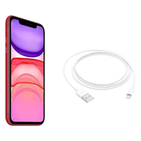 Refurbished Apple iPhone 11 Red UK used iPhone image 4