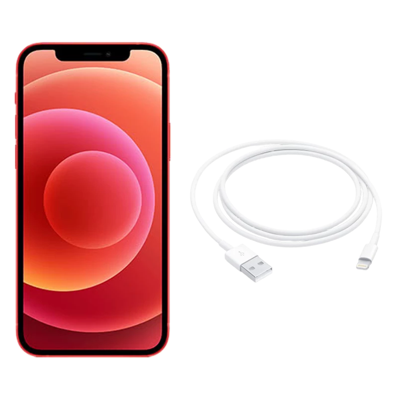Refurbished Apple iPhone 12 Mini Red UK used iPhone image 4