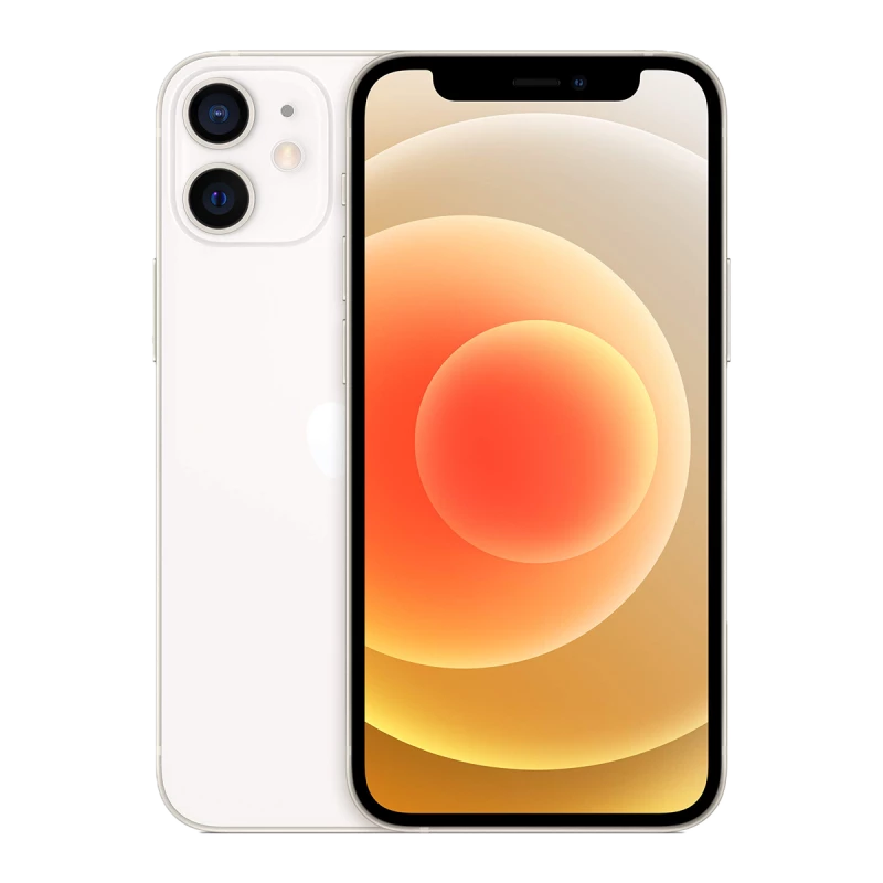 Refurbished Apple iPhone 12 Mini White UK used iPhone image 1