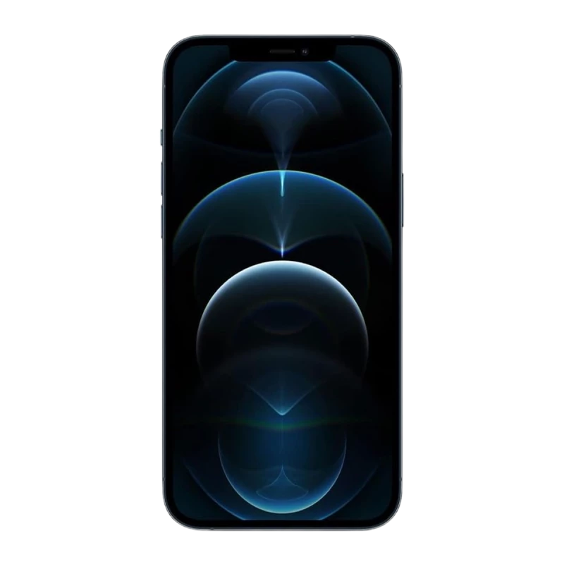 Refurbished Apple iPhone 12 Pro Max Pacific Blue UK used iPhone image 2