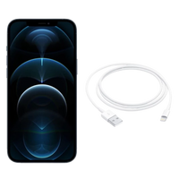 Refurbished Apple iPhone 12 Pro Max Pacific Blue UK used iPhone image 4