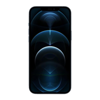 Refurbished Apple iPhone 12 Pro Pacific Blue UK used iPhone image 2