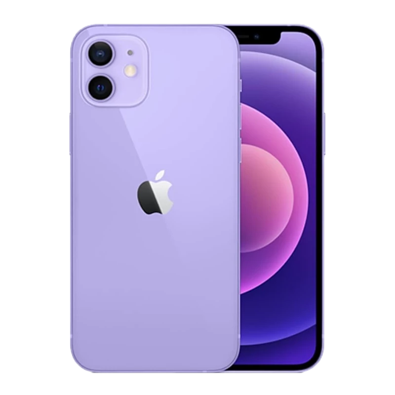 Refurbished Apple iPhone 12 Purple UK used iPhone image 1