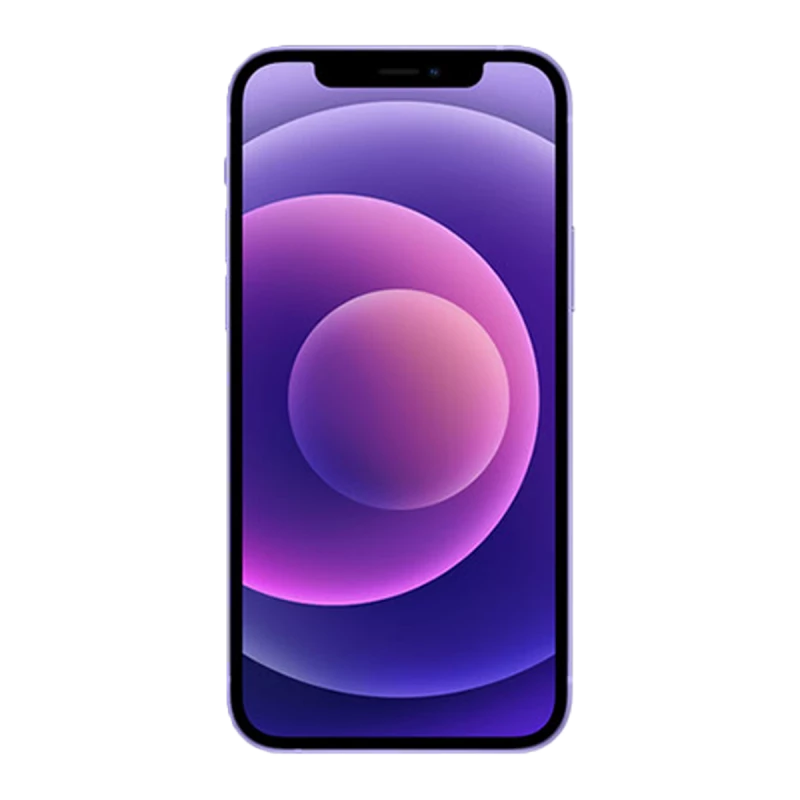 Refurbished Apple iPhone 12 Purple UK used iPhone image 2