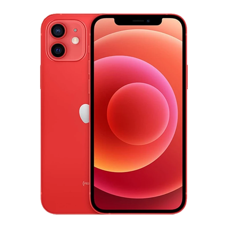 Refurbished Apple iPhone 12 Red UK used iPhone image 1