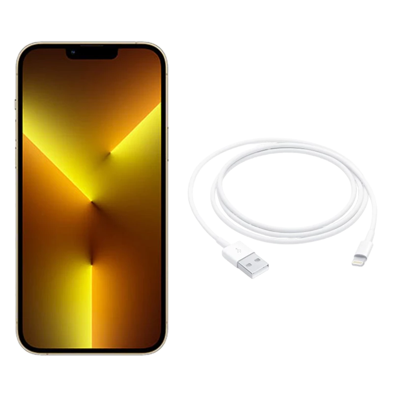 Refurbished Apple iPhone 13 Pro Gold UK used iPhone image 4