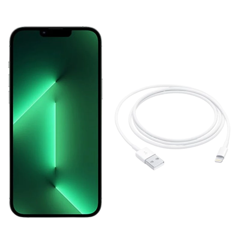 Refurbished Apple iPhone 13 Pro Max Alpine Green UK used iPhone image 4