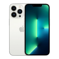 Refurbished Apple iPhone 13 Pro Max Silver UK used iPhone image 1