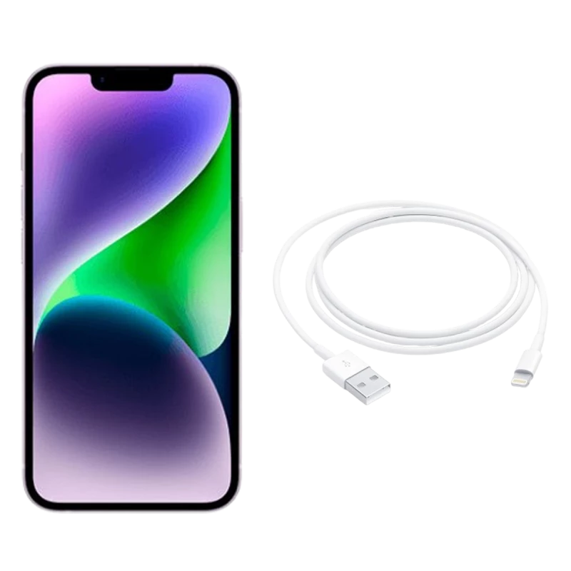 Refurbished Apple iPhone 14 Plus Purple UK used iPhone image 4
