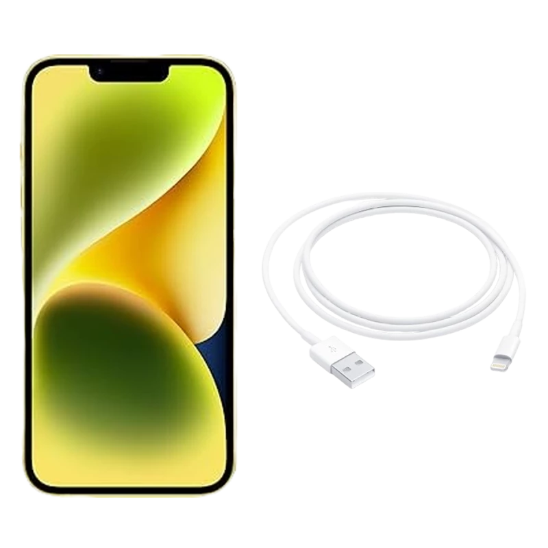 Refurbished Apple iPhone 14 Plus Yellow UK used iPhone image 4