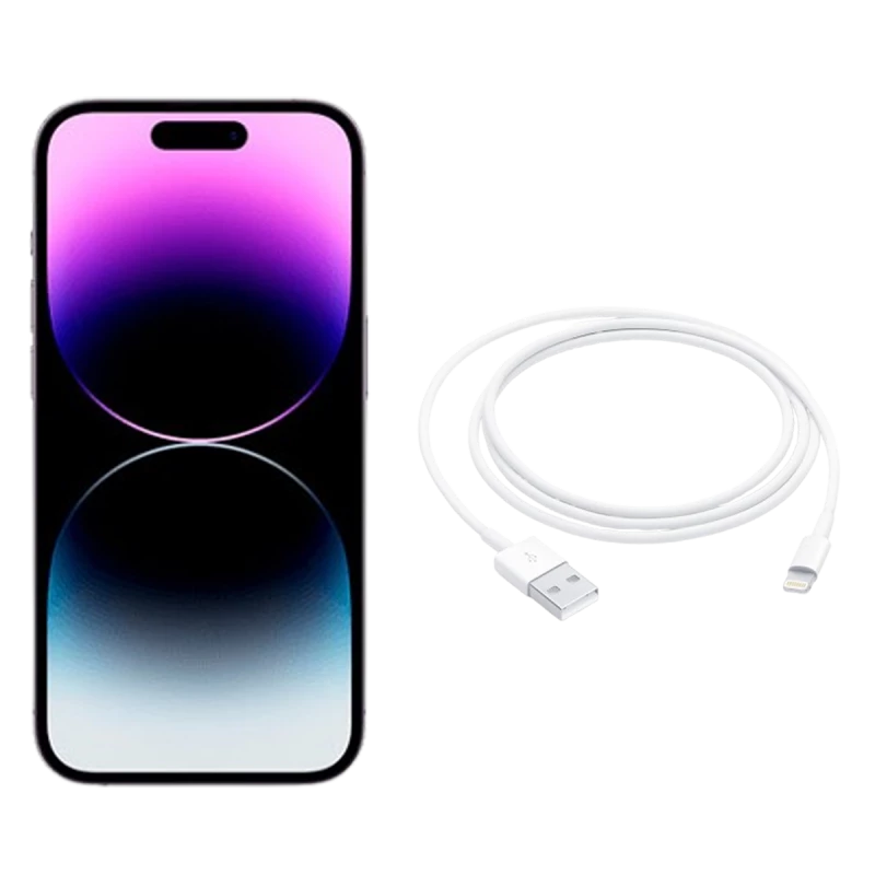 Refurbished Apple iPhone 14 Pro Deep Purple UK used iPhone image 4
