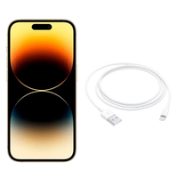 Refurbished Apple iPhone 14 Pro Gold UK used iPhone image 4