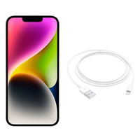 Refurbished Apple iPhone 14 Starlight UK used iPhone image 4