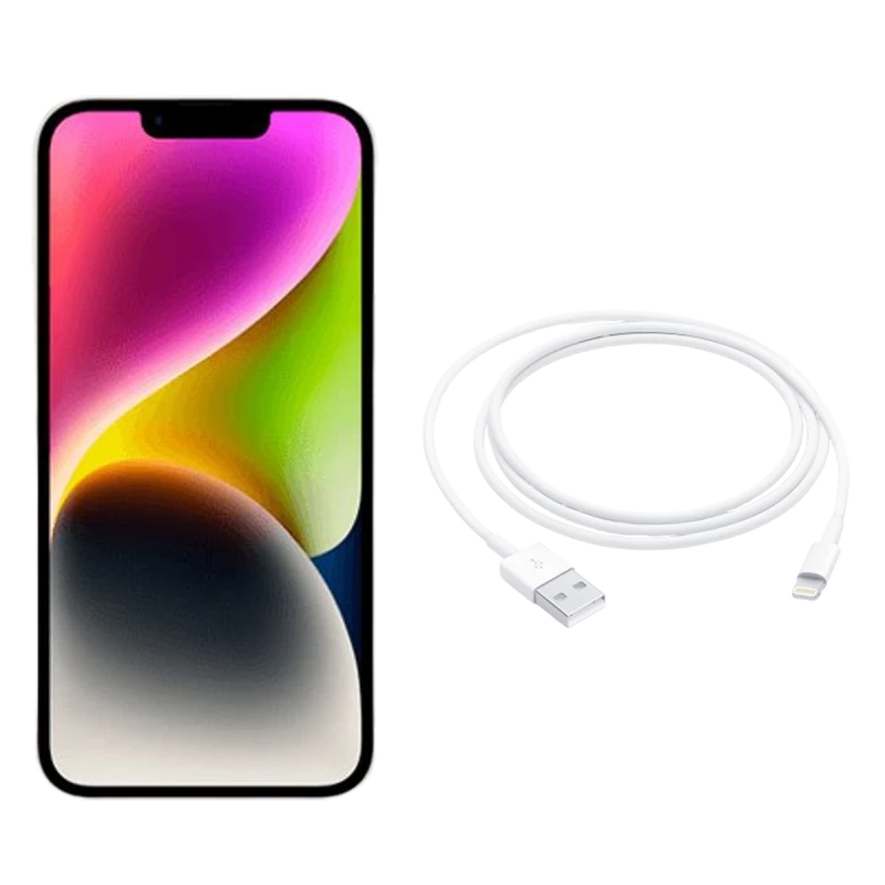 Refurbished Apple iPhone 14 Starlight UK used iPhone image 4