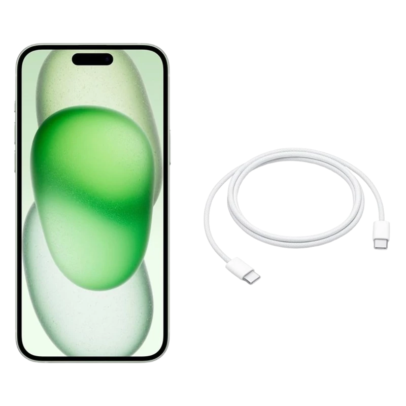 Refurbished Apple iPhone 15 Plus Green UK used iPhone image 4