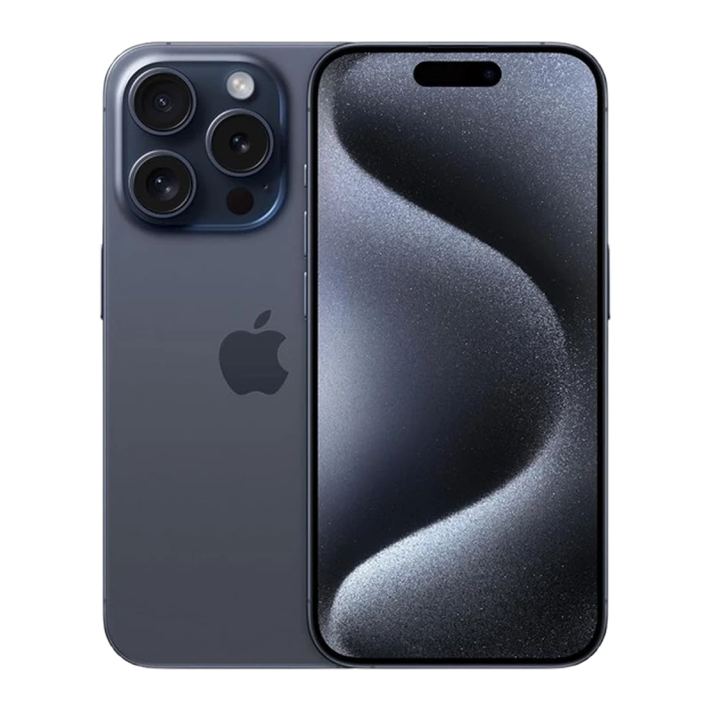 Refurbished Apple iPhone 15 Pro Max Blue Titanium UK used iPhone image 1