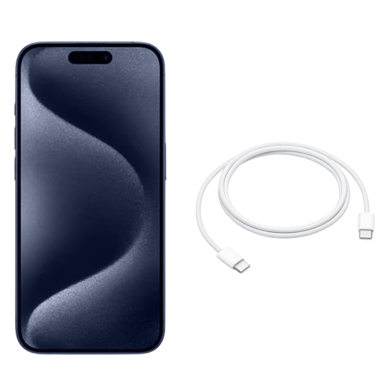 Refurbished Apple iPhone 15 Pro Max Blue Titanium UK used iPhone image 4