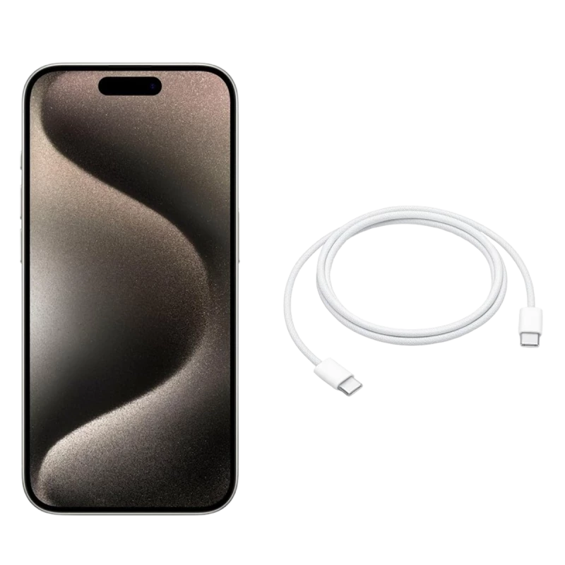 Refurbished Apple iPhone 15 Pro Max Natural Titanium UK used iPhone image 4