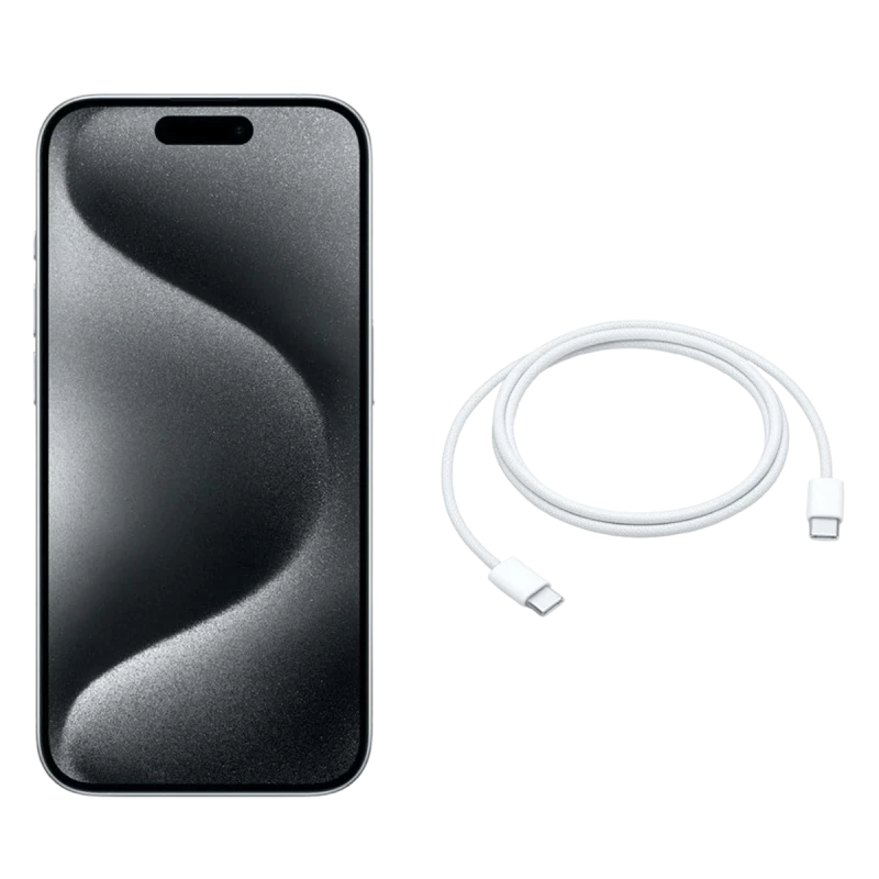 Refurbished Apple iPhone 15 Pro Max White Titanium UK used iPhone image 4
