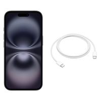 Refurbished Apple iPhone 16 Black UK used iPhone image 4