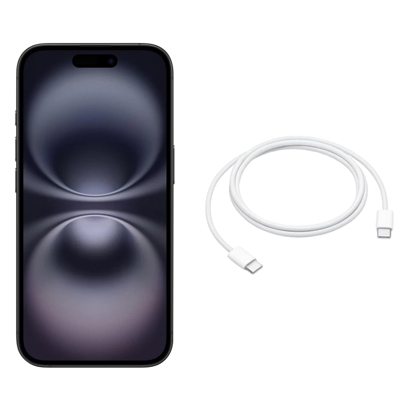 Refurbished Apple iPhone 16 Black UK used iPhone image 4