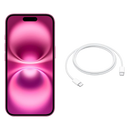 Refurbished Apple iPhone 16 Pink UK used iPhone image 4