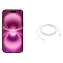 Refurbished Apple iPhone 16 Plus Pink UK used iPhone image 4