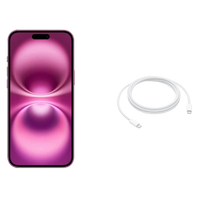 Refurbished Apple iPhone 16 Plus Pink UK used iPhone image 4