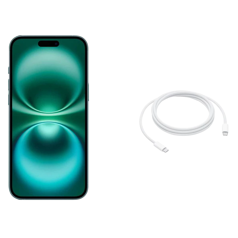 Refurbished Apple iPhone 16 Plus Teal UK used iPhone image 4