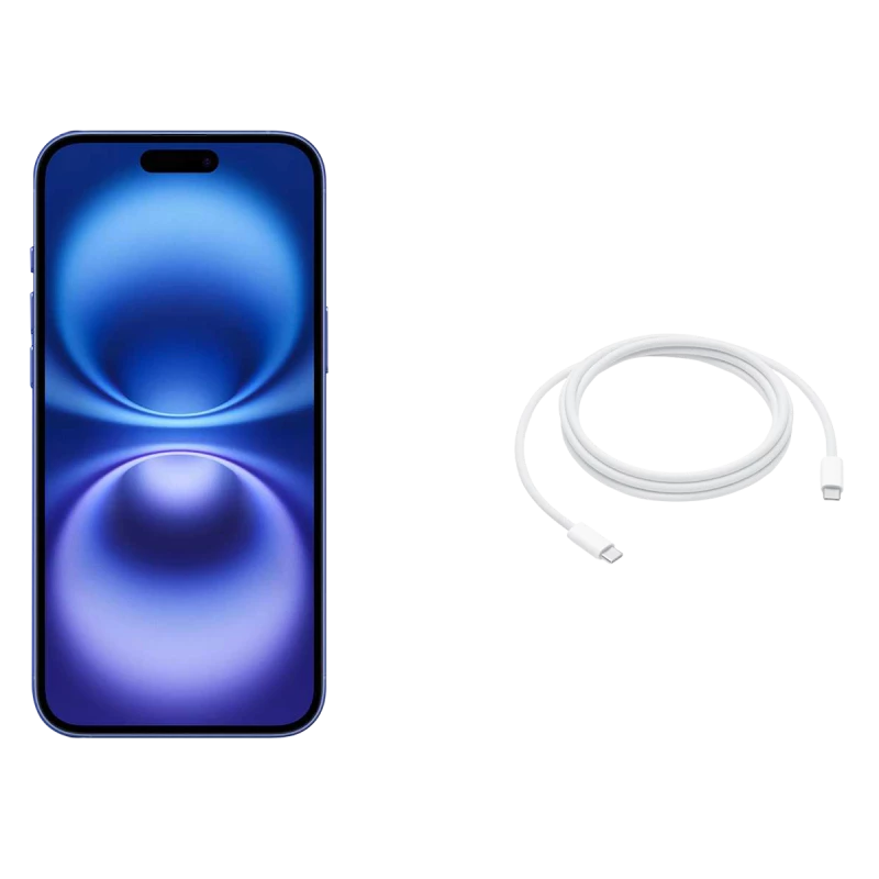 Refurbished Apple iPhone 16 Plus Ultramarine UK used iPhone image 4