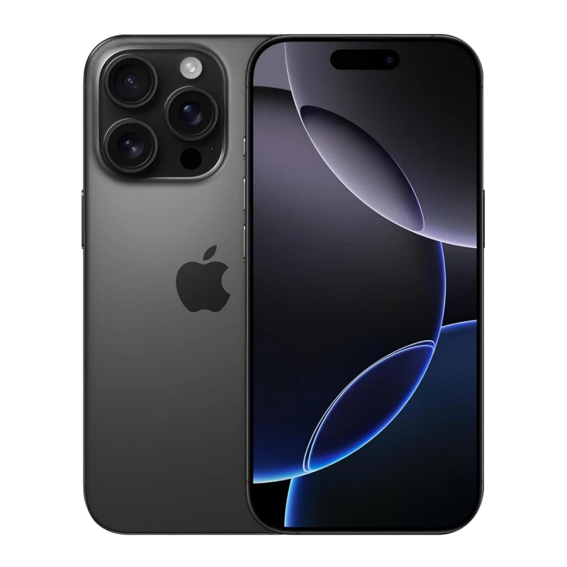 Refurbished Apple iPhone 16 Pro Max Black Titanium UK used iPhone image 1