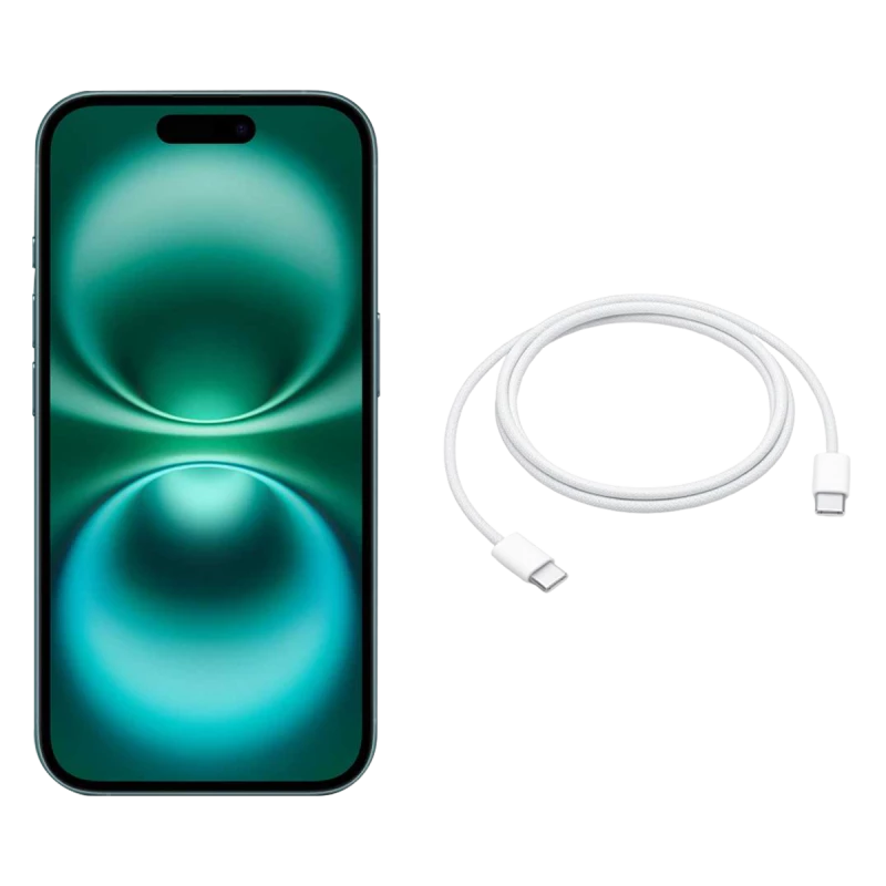 Refurbished Apple iPhone 16 Teal UK used iPhone image 4