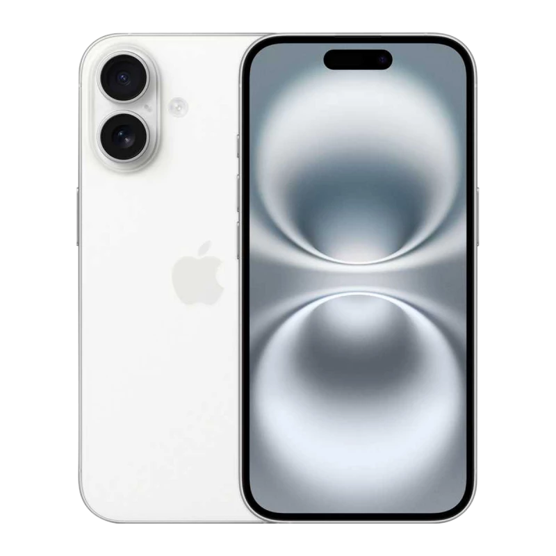 Refurbished Apple iPhone 16 White UK used iPhone image 1