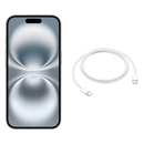Refurbished Apple iPhone 16 White UK used iPhone image 4