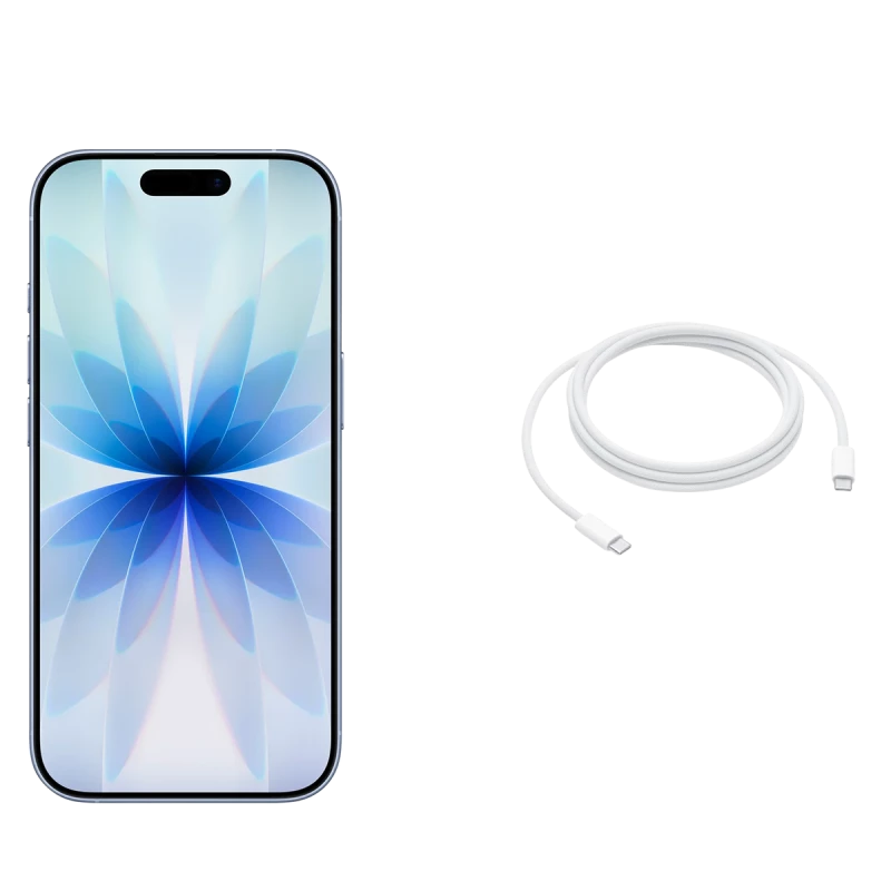 Refurbished Apple iPhone 17 Mist Blue UK used iPhone image 4