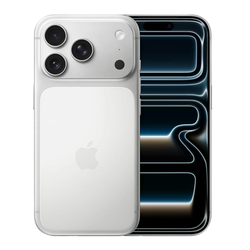 Refurbished Apple iPhone 17 Pro Silver UK used iPhone image 1