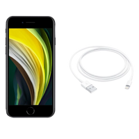 Refurbished Apple iPhone SE (2020) Black UK used iPhone image 4