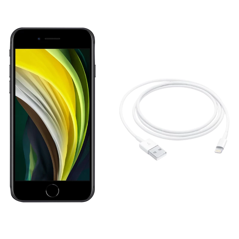 Refurbished Apple iPhone SE (2020) Black UK used iPhone image 4