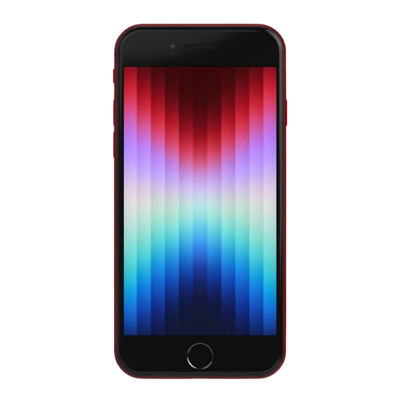 Refurbished Apple iPhone SE (2022) Red UK used iPhone image 2