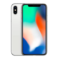 Refurbished Apple iPhone X Silver UK used iPhone image 1
