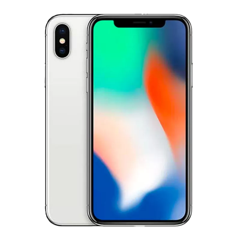 Refurbished Apple iPhone X Silver UK used iPhone image 1