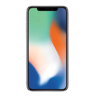 Refurbished Apple iPhone X Silver UK used iPhone image 2