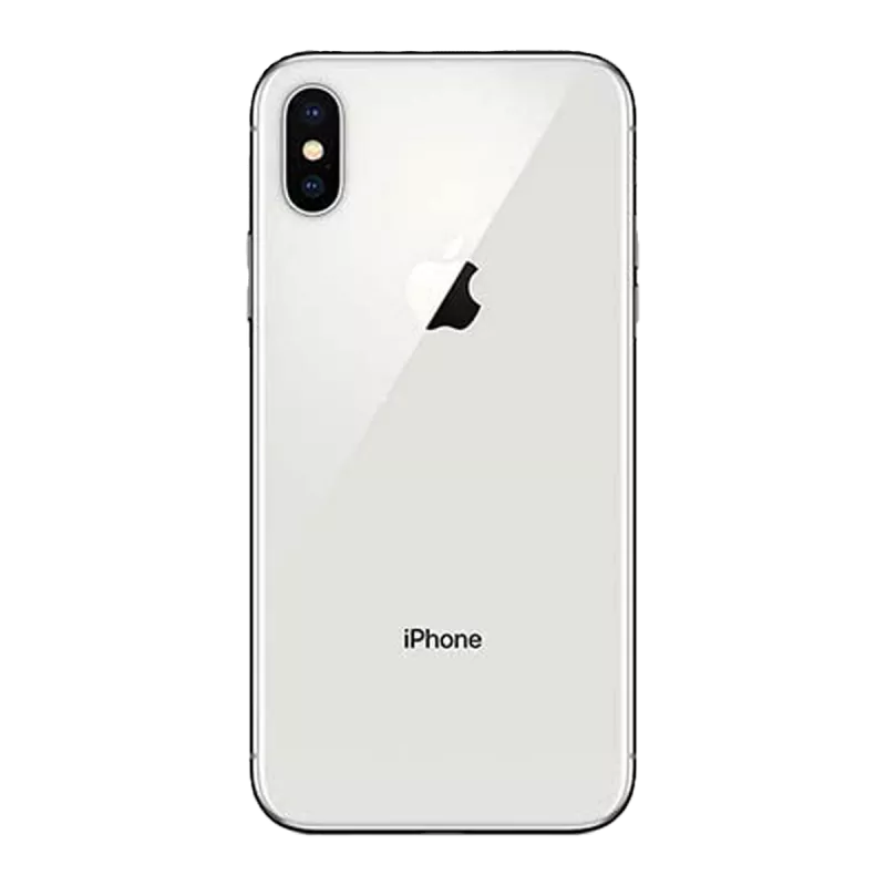 Refurbished Apple iPhone X Silver UK used iPhone image 3