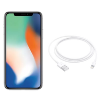 Refurbished Apple iPhone X Silver UK used iPhone image 4