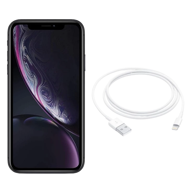 Refurbished Apple iPhone XR Black UK used iPhone image 4