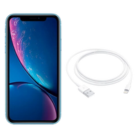 Refurbished Apple iPhone XR Blue UK used iPhone image 4