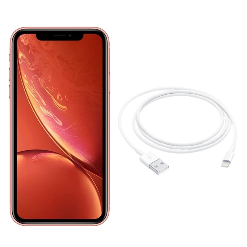 Refurbished Apple iPhone XR Coral UK used iPhone image 4