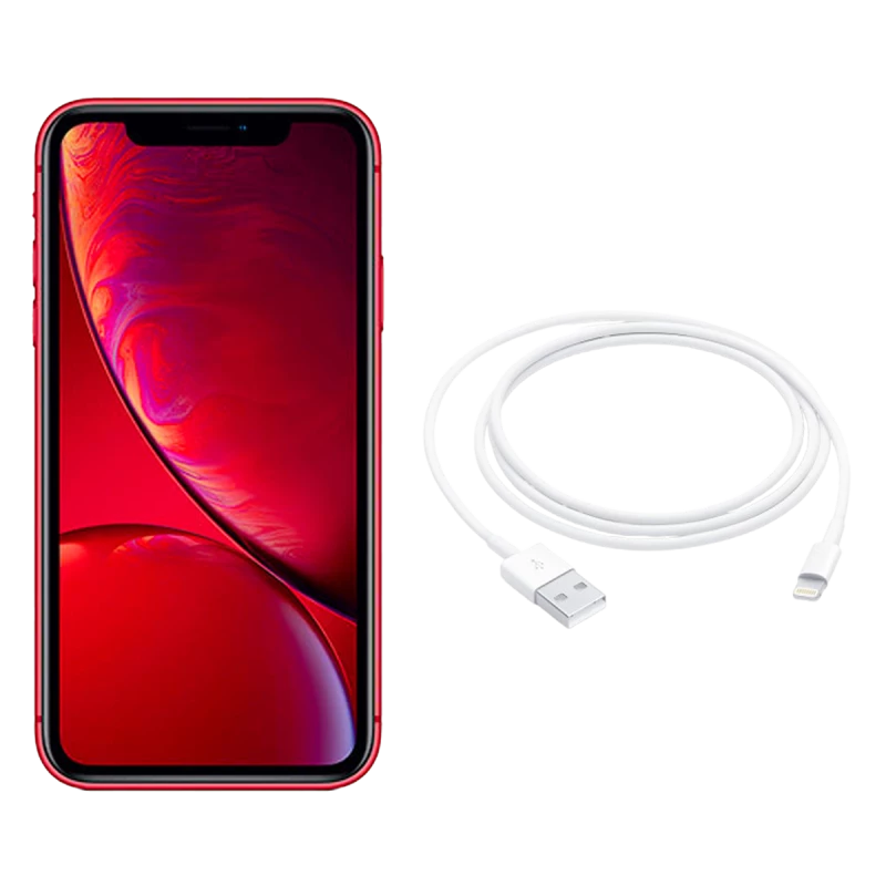 Refurbished Apple iPhone XR Red UK used iPhone image 4